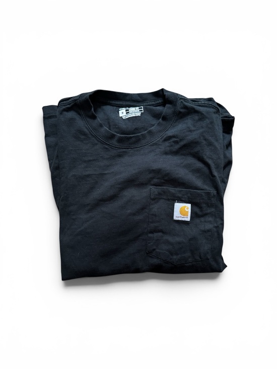 Carhartt Other - Carhartt Black Short-Sleeve Pocket Tee with Logo Patch